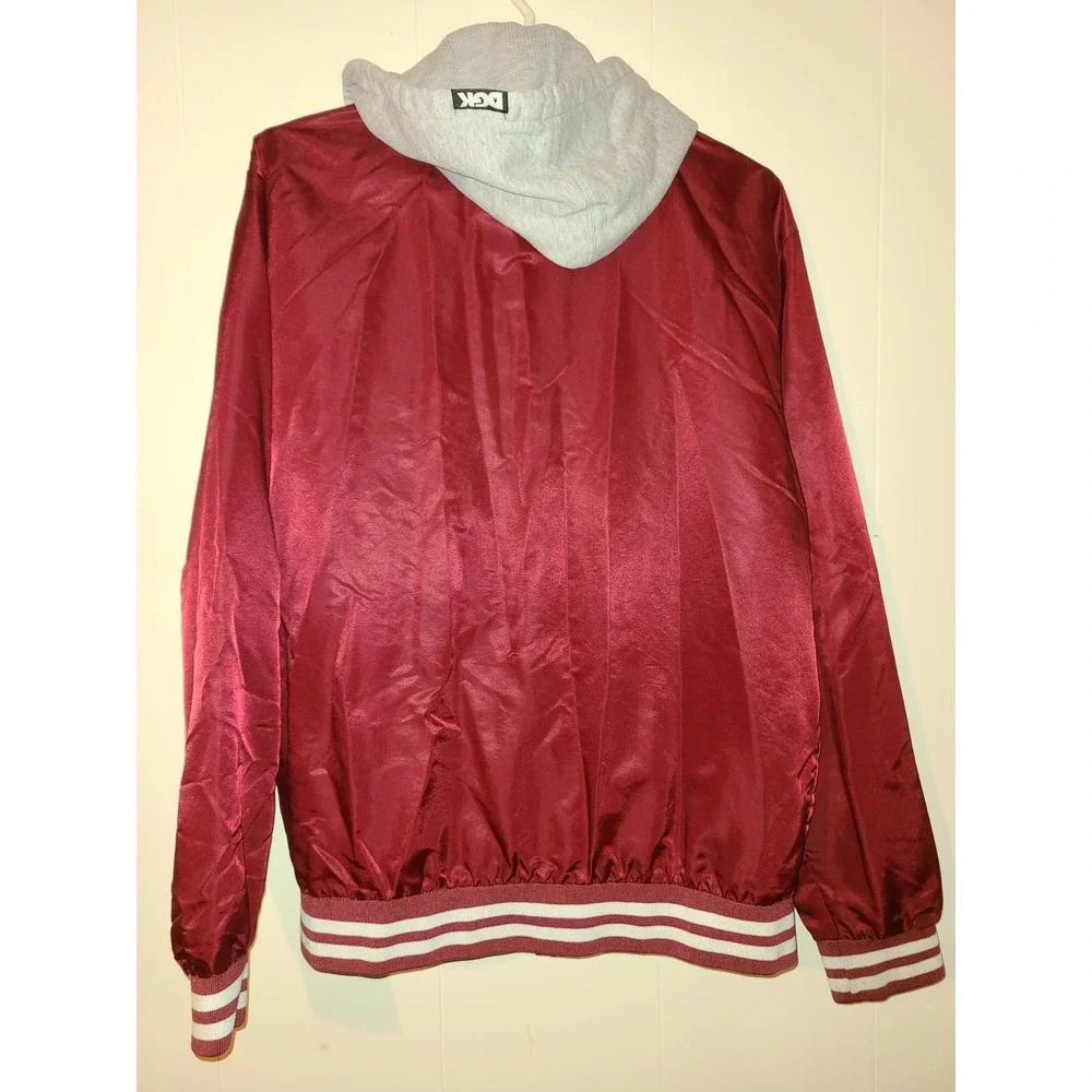 Dgk Full Zip Basic Jacket Men's Large Long Logo S… - image 5